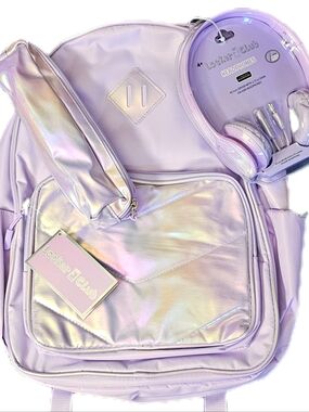 Locker Club Kids 16L Kids Childrens Student Youth backpack nylon purple NEW
